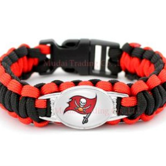 Tampa Bay Buccaneers NFL Paracord Bracelets NEW - Picture 1 of 2